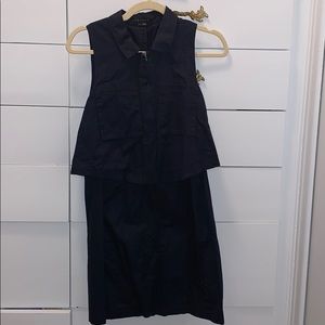 Theory Navy Dress